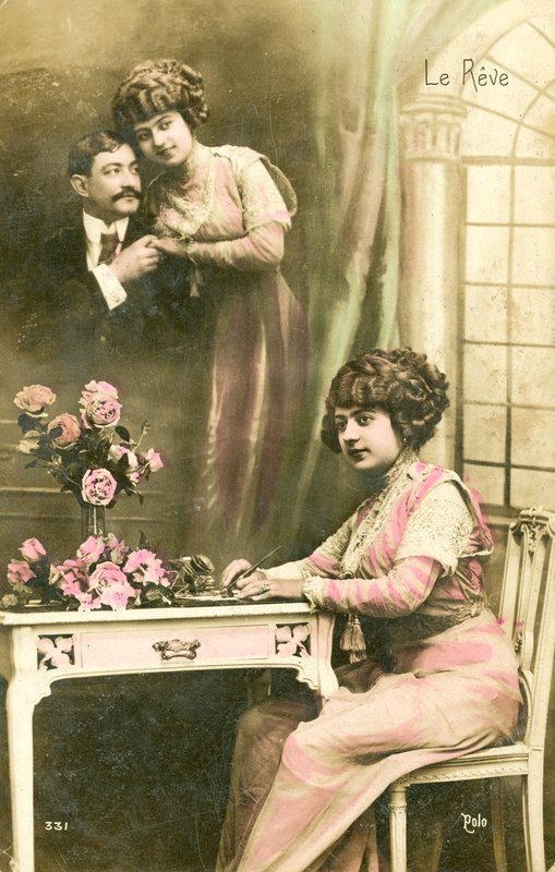 Cartão postal de glamour de English Photographer