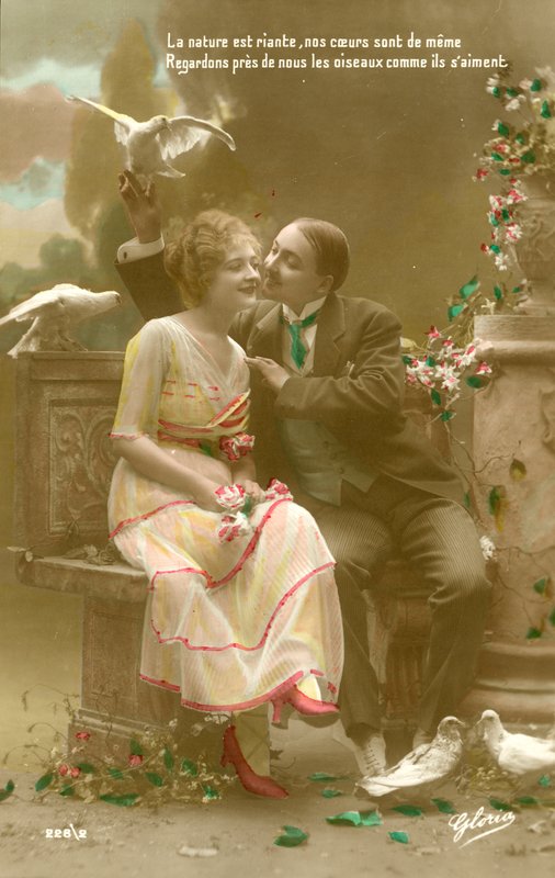 Cartão postal de glamour de English Photographer