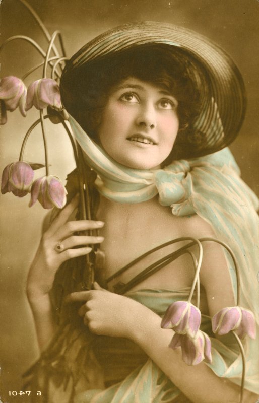 Cartão postal de glamour de English Photographer