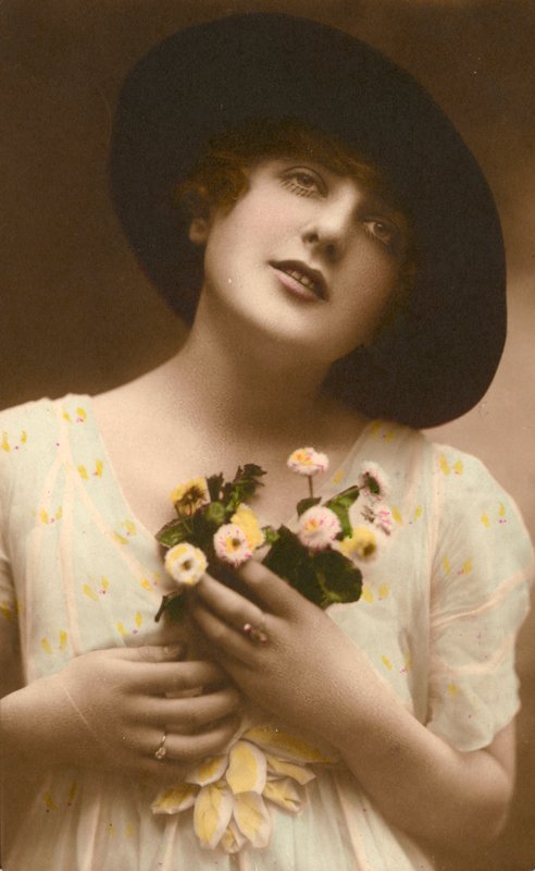 Cartão postal de glamour de English Photographer