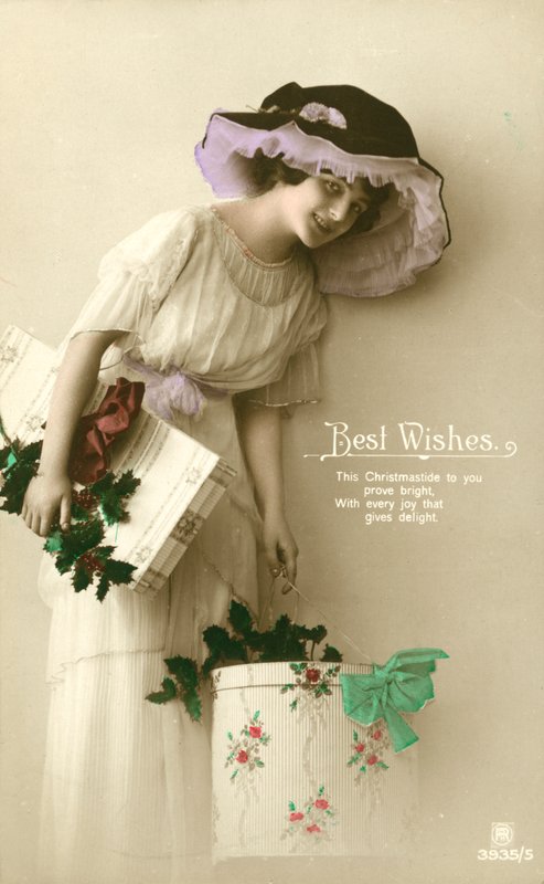 Cartão postal de glamour de English Photographer