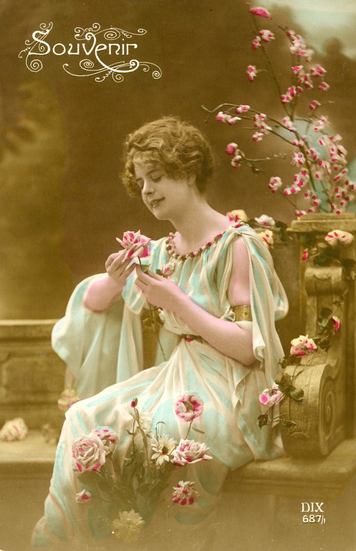 Cartão postal de glamour de English Photographer