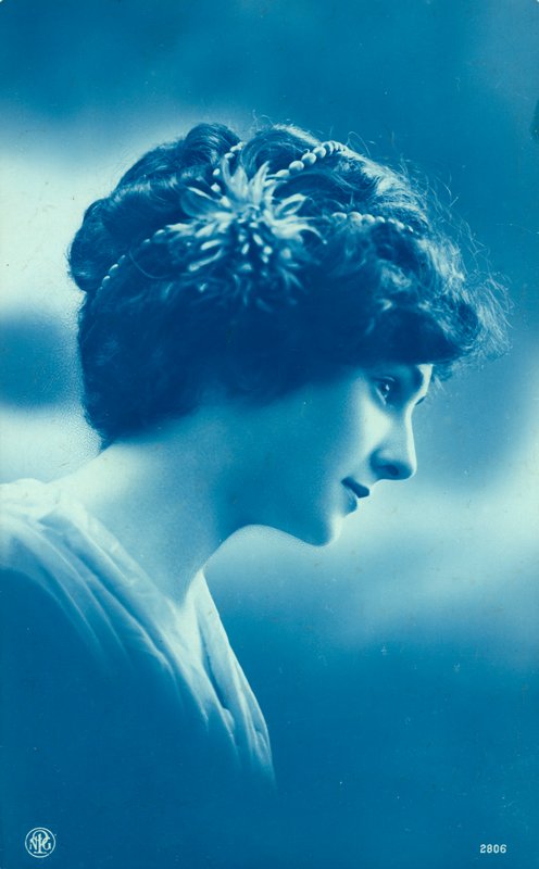 Cartão postal de glamour de English Photographer