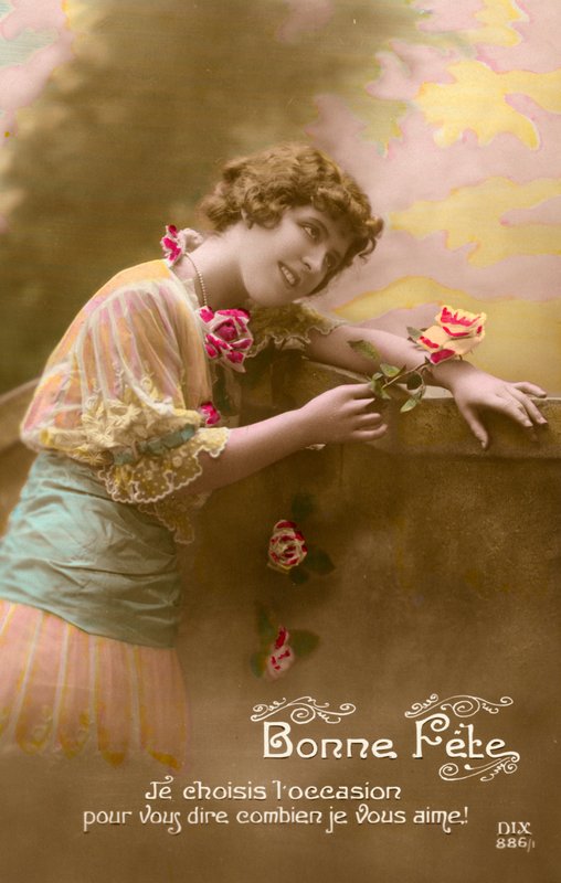 Cartão postal de glamour de English Photographer