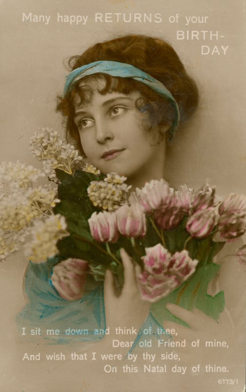 Cartão postal de glamour de English Photographer