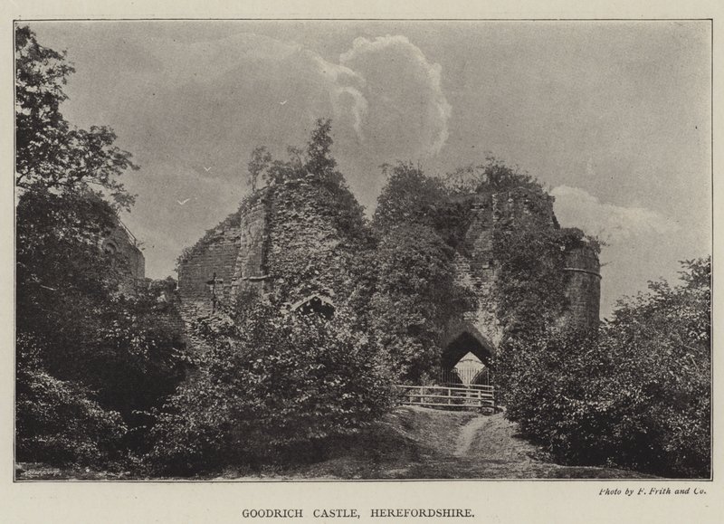 Castelo de Goodrich, Herefordshire de English Photographer