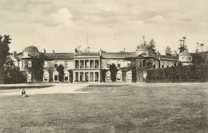 Goodwood House, West Sussex (foto a p/b) de English Photographer