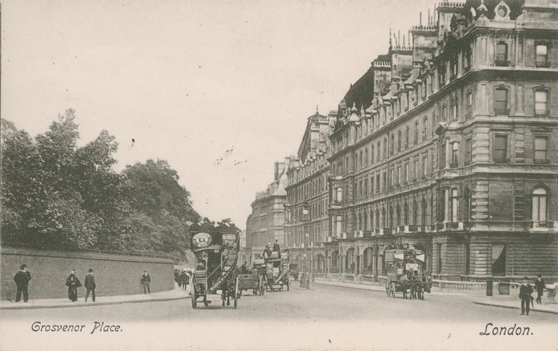 Grosvenor Place, Londres de English Photographer