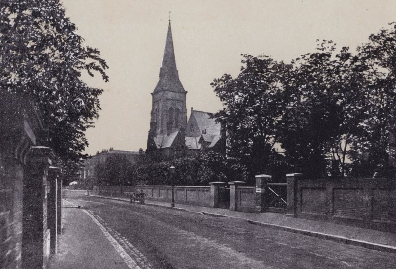 Grove Road e St Judes (foto a p/b) de English Photographer