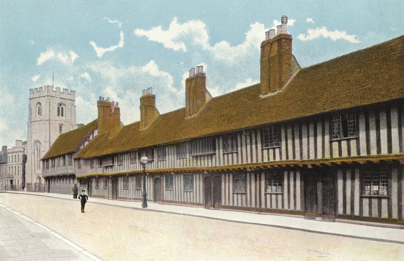 Capela da Guilda, Escola de Gramática e Casas de Esmolas, Stratford-on-Avon de English Photographer