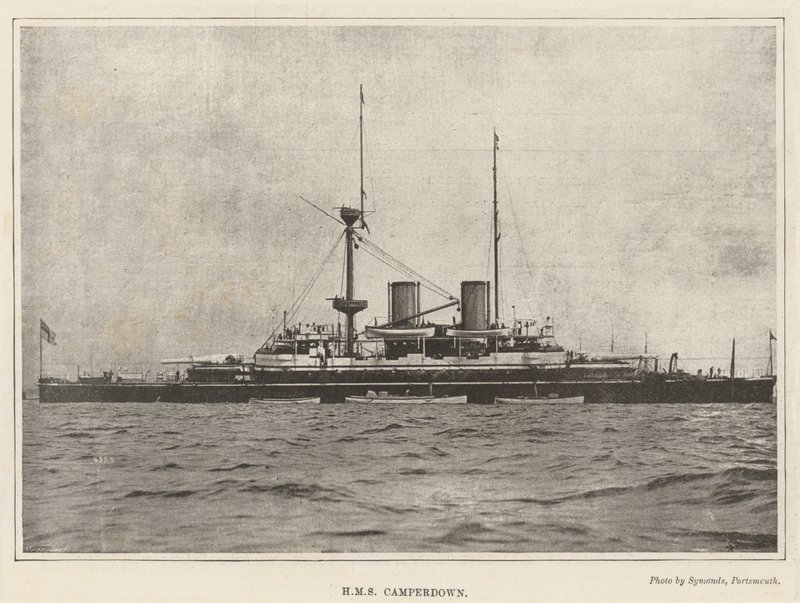 HMS Camperdown de English Photographer