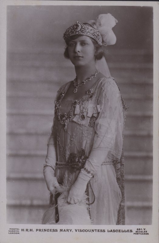 HRH Princesa Maria, Viscondessa Lascelles (foto a p/b) de English Photographer