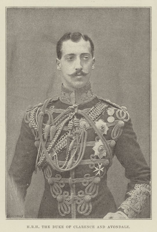 SAR o Duque de Clarence e Avondale de English Photographer