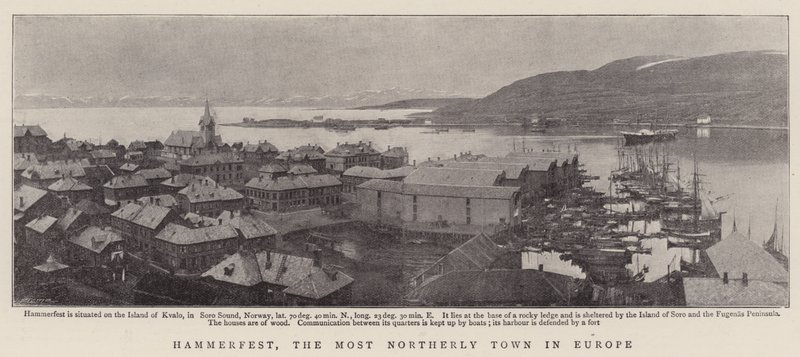 Hammerfest, a cidade mais setentrional da Europa de English Photographer