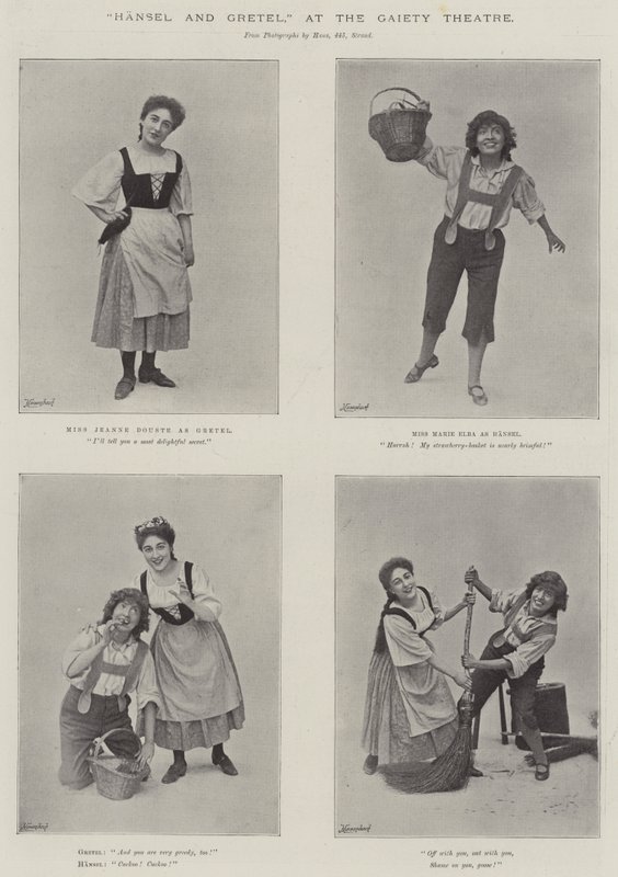 Hansel e Gretel, no Teatro Gaiety de English Photographer
