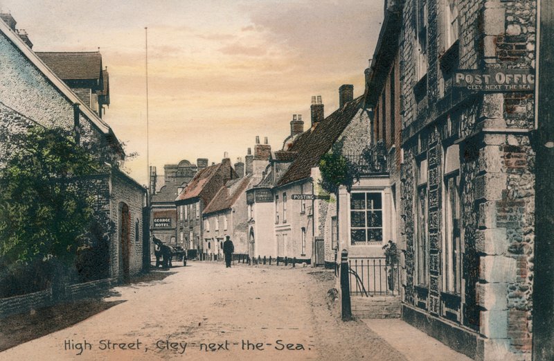 High Street, Cley-Next-The-Sea, Norfolk (foto) de English Photographer