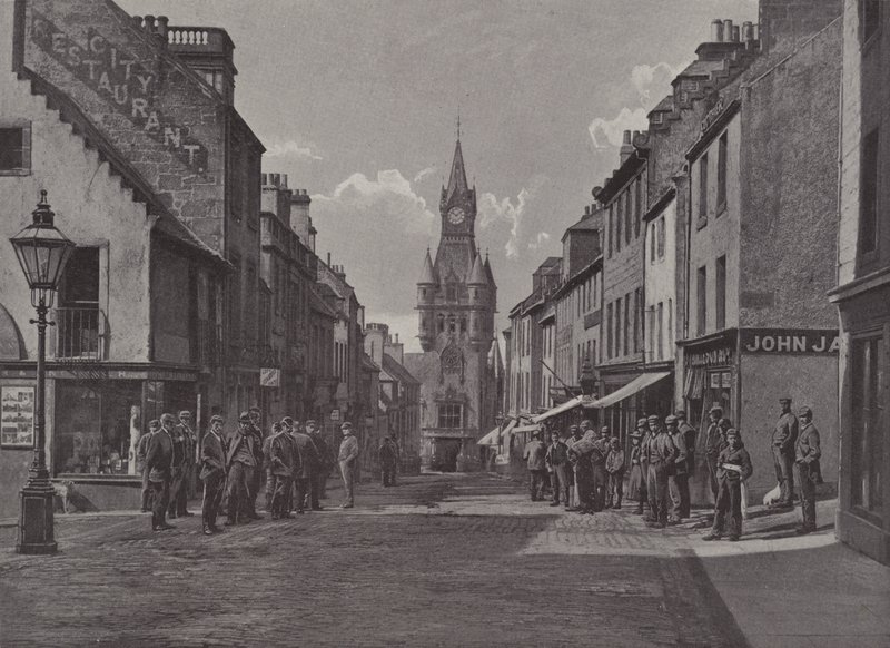High Street, Dunfermline de English Photographer