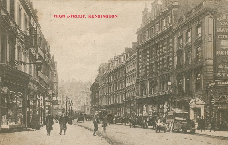 High Street, Kensington de English Photographer
