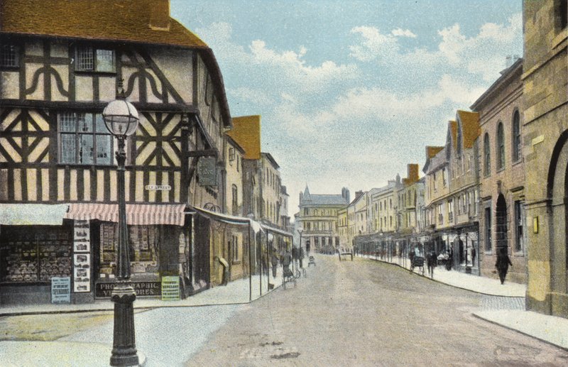 Rua principal, stratford-on-avon de English Photographer