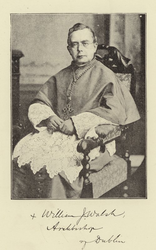 Sua Graça Dr. Walsh, Arcebispo de Dublin de English Photographer