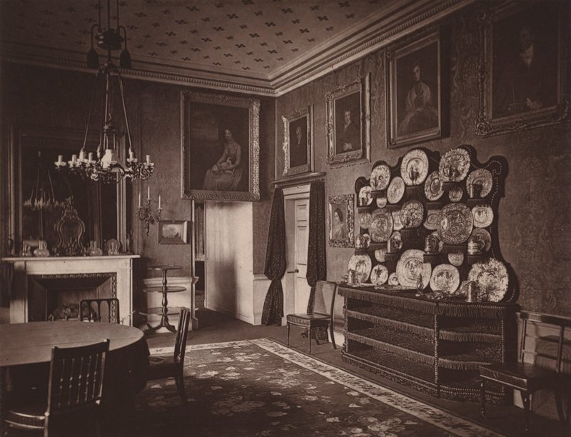 Holland House, Londres: Sala de Jantar (foto a p/b) de English Photographer
