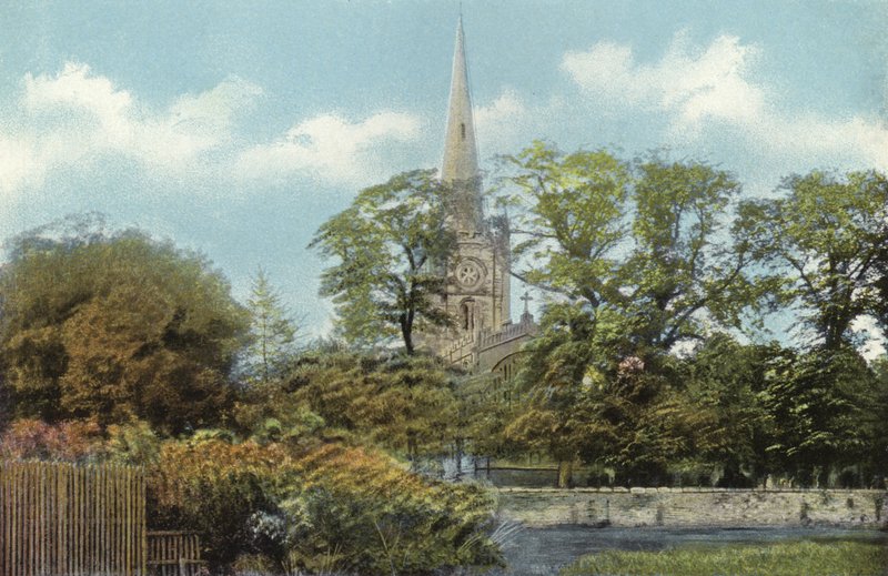 Igreja da Santíssima Trindade, Stratford-on-Avon de English Photographer
