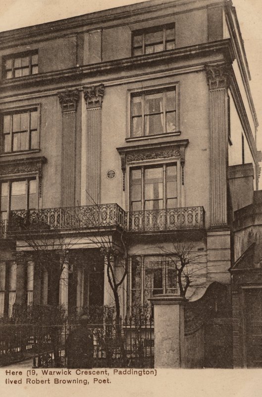 Casa do poeta Robert Browning de English Photographer
