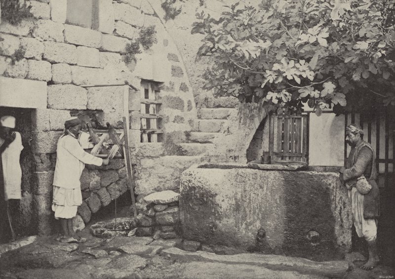 Casa de São Pedro, Jaffa, onde Pedro orou, caiu em transe e viu o céu aberto de English Photographer