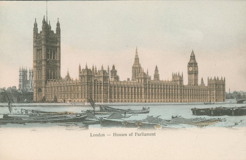 Casas do parlamento de English Photographer