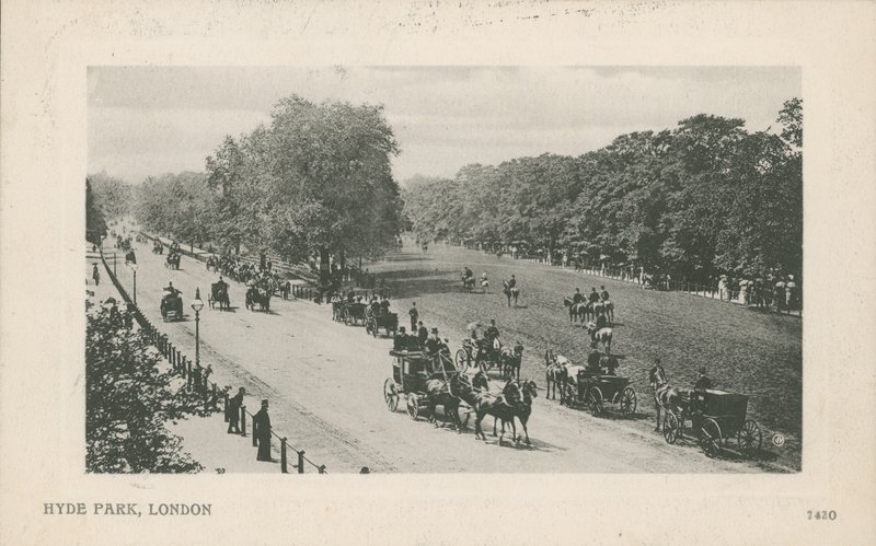 Hyde Park, Londres de English Photographer