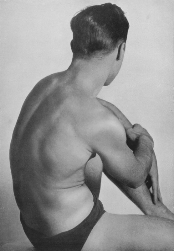 Ilustração para O Corpo Masculino (foto a p/b) de English Photographer