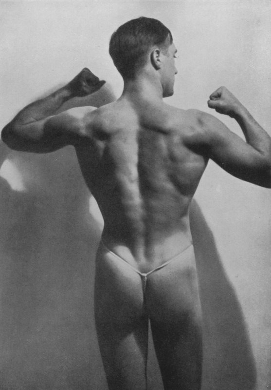 Ilustração para O Corpo Masculino (foto a p/b) de English Photographer