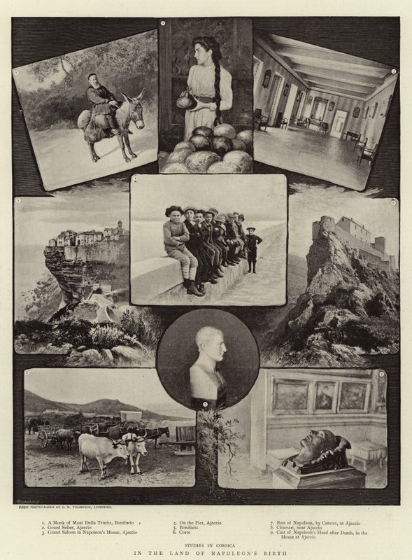 Na terra do nascimento de Napoleons de English Photographer