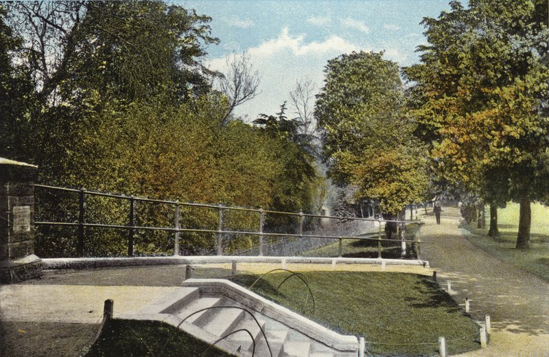 Nos jardins da sala da bomba, Leamington de English Photographer