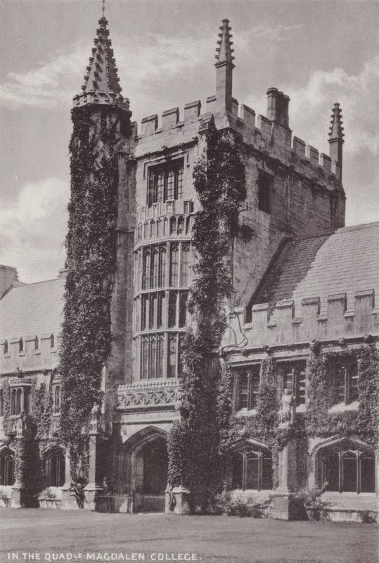 No Quadrilátero Magdalen College de English Photographer