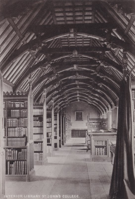 Interior Biblioteca St Johns College de English Photographer