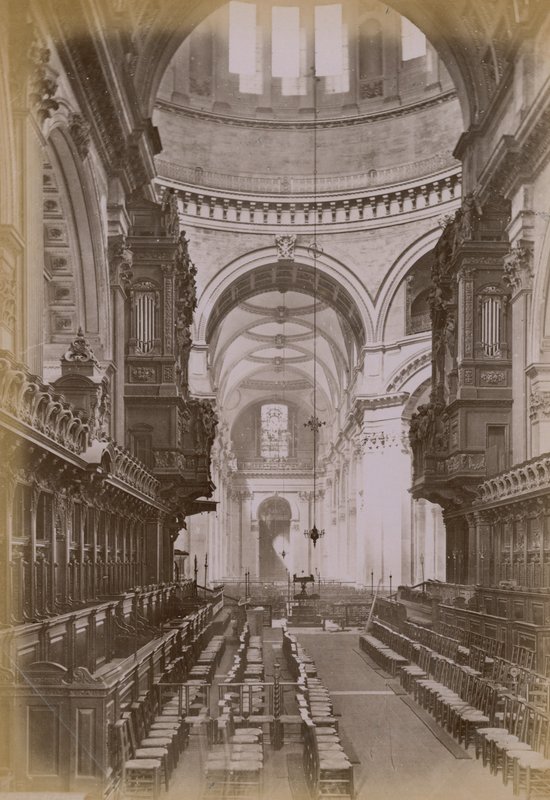 Interior, de, st, pauls, catedral de English Photographer