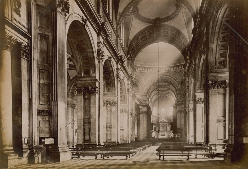 Interior, de, st, pauls, catedral de English Photographer