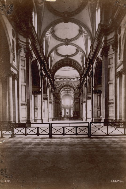 Interior, de, st, pauls, catedral de English Photographer