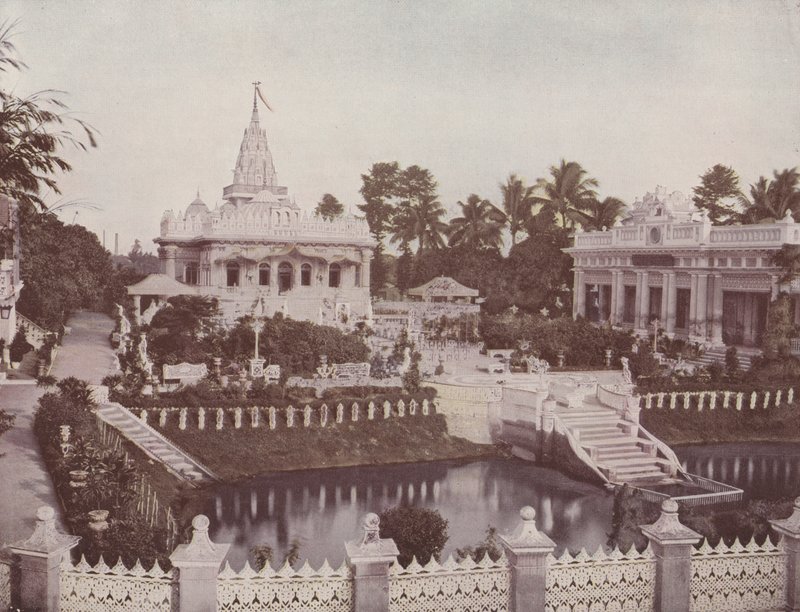 Templo Jain, Calcutá (foto colorida) de English Photographer
