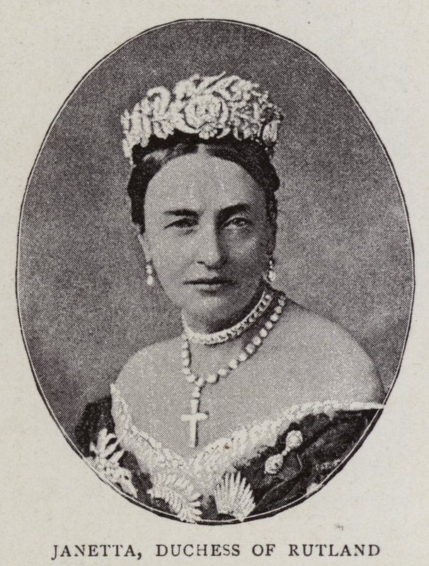 Janetta, duquesa de Rutland de English Photographer