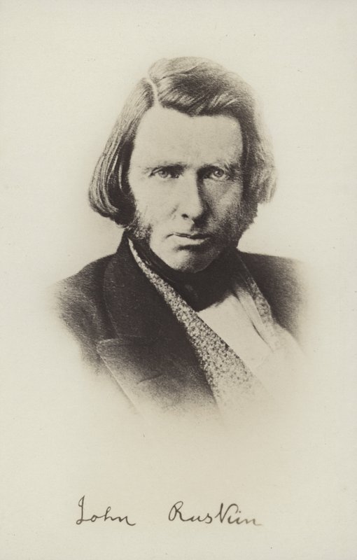 John Ruskin (1819-1900), escritor inglês, crítico de arte, artista e pensador social de English Photographer