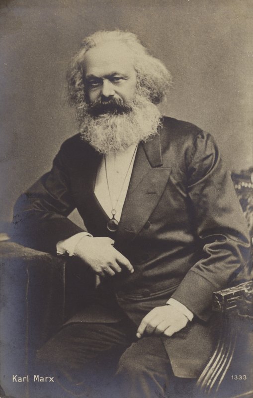 Karl Marx (1818-1883), filósofo alemão, economista, historiador e teórico político de English Photographer