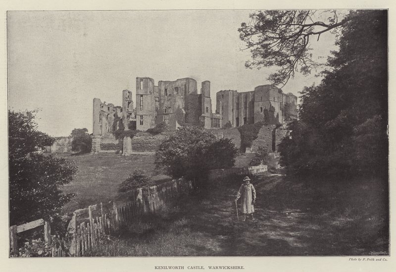 Castelo de Kenilworth, Warwickshire de English Photographer