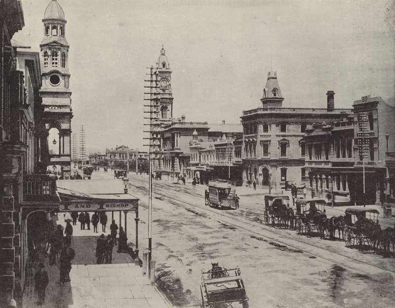 King William Street, Adelaide de English Photographer