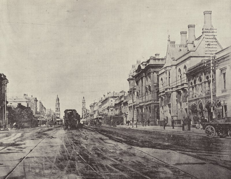 King William Street, Adelaide de English Photographer