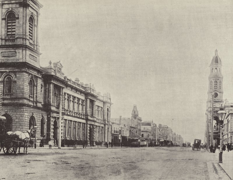 King William Street, Adelaide de English Photographer