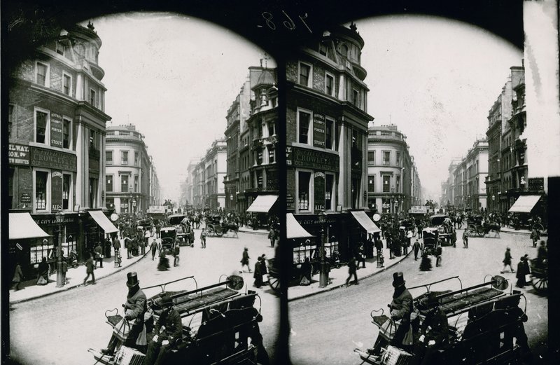 King William Street, Londres, fotografia de English Photographer