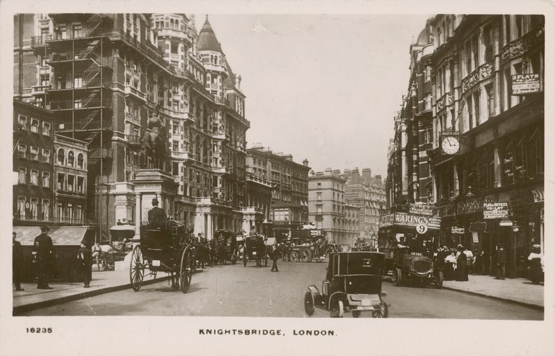 Knightsbridge, em Londres de English Photographer