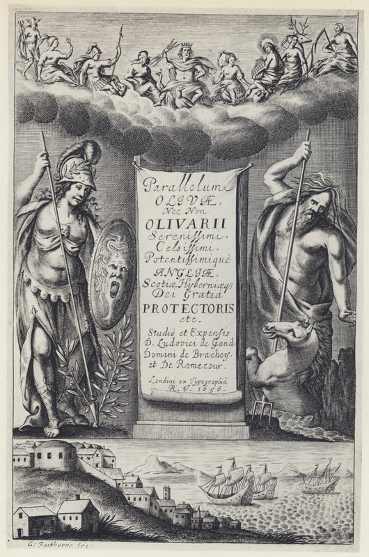 L de Gand, Parallelum Olivae, R I 1656 (foto a p/b) de English Photographer
